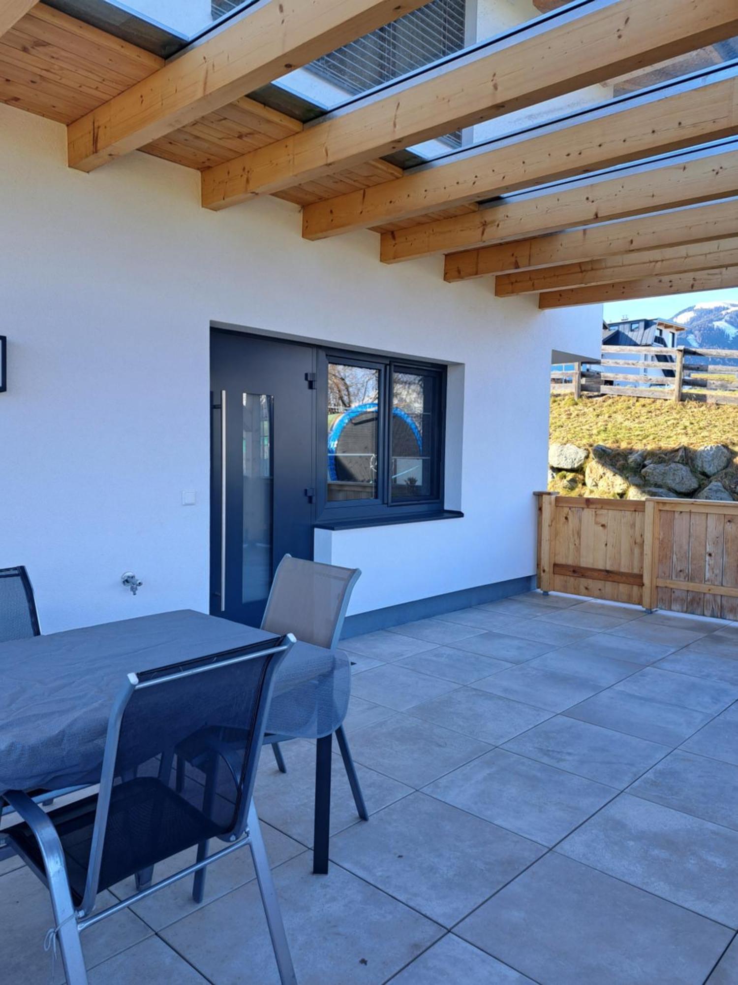 Ferienwohnung Abenthung Grinzens Bagian luar foto