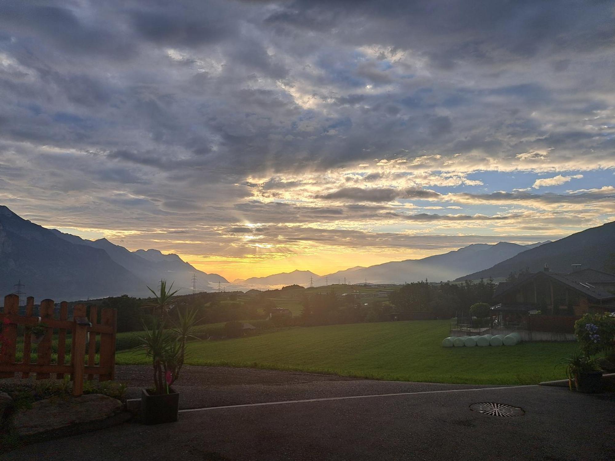 Ferienwohnung Abenthung Grinzens Bagian luar foto